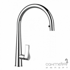 Смеситель для кухни с выдвижным изливом Schock Gota 521120 CH хром Новая Прага