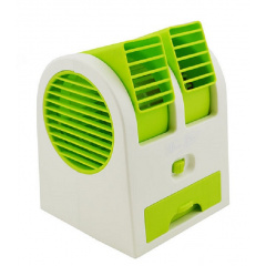 Мини-кондиционер вентилятор Mini Fan UKC HB-168 Green (hub_KzNz95680) Рівне