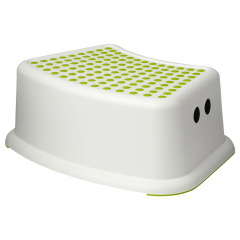 Табурет детский IKEA FORSIKTIG Бело-зеленый (602.484.18) Хмельницкий