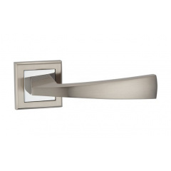Дверная ручка MVM Furniture Frio Матовый никель/полированный хром Хмельницкий