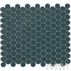 Мозаика BOSTON PETROLIO MOSAICO ROUND fK5Y Конотоп