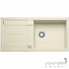 Гранитная кухонная мойка с сушкой Blanco Metra XL 6 S Silgranit 515287 кофе Чернівці