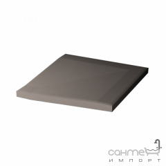 Плитка для душу перехідною кутовий елемент 10x10 RAKO Taurus Color 07 S Dark Grey Темно-Сірий TTR 12007 Київ