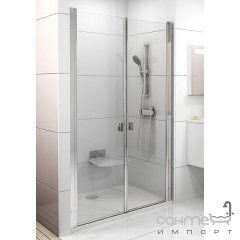 Душові двері Ravak Chrome CSDL2-90 білий/прозорий 0QV7C10LZ1 Київ
