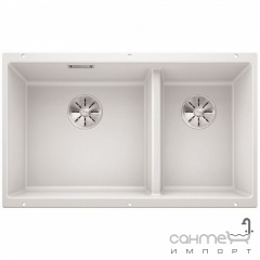 Гранитная кухонная мойка под столешницу Blanco Subline 430/270-U 523151 антрацит Вараш