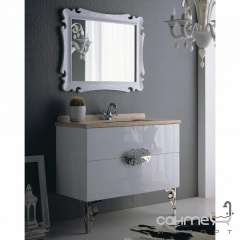 Комплект мебели для ванной комнаты ADMC DF-06 WG (белый глянец) Киев
