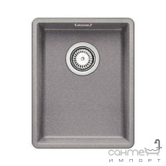 Гранитная кухонная мойка Blanco Subline 320-F Silgranit 5523417 темная скала Львів