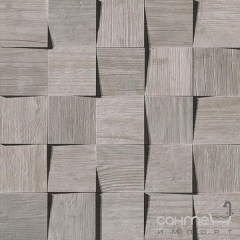 Керамогранитная мозаика 35x35 Atlas Concorde Axi Mosaico 3D Silver Fir Серая Луцк