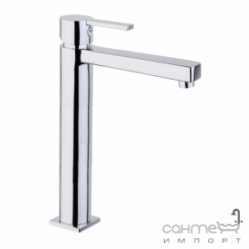 Смеситель для раковины высокий с донным клапаном Fiore Katana 77 CR 7525 хром