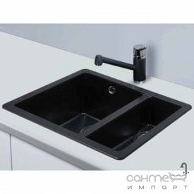 Гранітна кухонна мийка Schock Cristalite Quadro N150 49 croma
