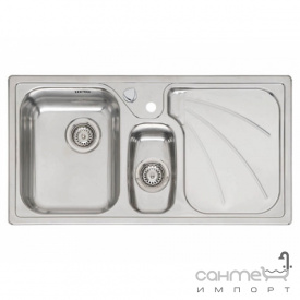 Кухонна мийка, інтегрований монтаж Reginoх President LEFT (лівостороння) Нержавіюча Сталь