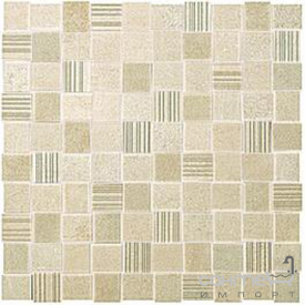 Плитка керамічна мозаїка FAP DESERT CHECK BEIGE MOSAICO fKIH