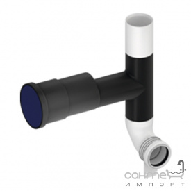 Зливний патрубок з відведенням для підключення до вентиляції TECE 9820126 DN 70-90 відведення вліво