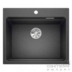 Гранітна кухонна мийка Blanco Silgranit Etagon 6 525890 антрацит