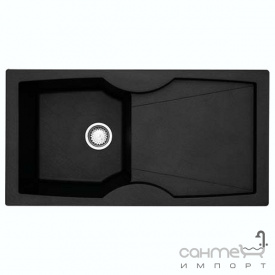 Кухонна мийка Longran Veneto 1.0 GM Volcano Black