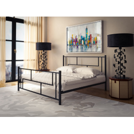 Кровать Tenero Амис 1200х1900 Черный бархат (100000130)