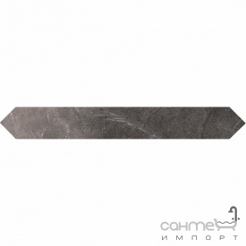 Керамограніт - фриз 11x86 Atlas Concorde Marvel Listello Esagono Grey Сірий