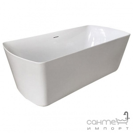 Акрилова ванна окремостояча з сифоном Volle 12-22-804 біла