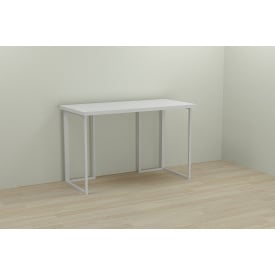 Компьютерный стол Ferrum-decor Ханна 75x120x70 белый ДСП Белое 32мм