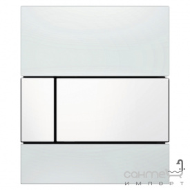 Панель змиву для пісуару TECE TECEsquare 9242800 біле скло/біла клавіша