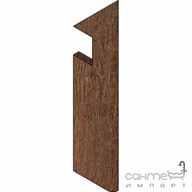 Кутовий елемент для плінтуса 7,2x30 Atlas Concorde Axi Sagomato Sx Dark Oak