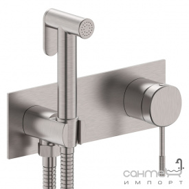 Гігієнічний душ з змішувачем прихованого монтажу Imprese Brenta ZMK081906122 нікель