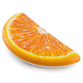 Матрас надувной Intex Долька апельсина 178 x 85 см Оранжевый (int_58763)
