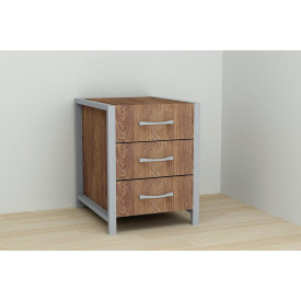 Тумба Ferrum-decor Вивьен 3 50x41x40 см Дуб (XK00159)