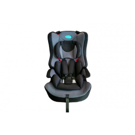 Детское автомобильное кресло 2 в 1 ТМ LINDO Темно-серый HB 616 (HB 616 т.сірий)