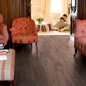 Ламинат Quick-Step Classic CLM1488 дуб полуночный темный