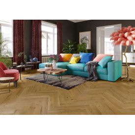 Паркетная доска Barlinek Pure Vintage Дуб Mainland Herringbone