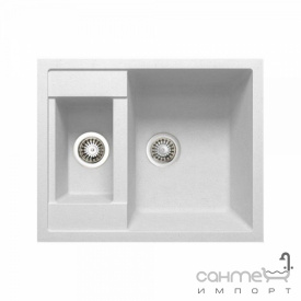 Кухонна мийка Adamant Duplex 09 світло-сіра