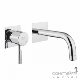 Змішувач для умивальника настінний прихованого монтажу Fiore Xenon 44 CR 5227 хром