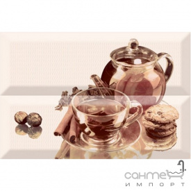 Плитка керамічна декор ABSOLUT KERAMIKA Serie Tea 01 Composition