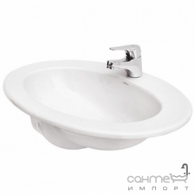 Раковина Cersanit Gamma врезная с отверстием