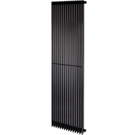 Трубчастий радіатор Betatherm Metrum BM6 1800x465x92 мм вертикальний RAL9005M