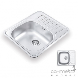 Кухонная мойка Ukinox Comfort COL 580.488 GT 6K