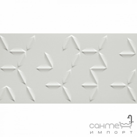 Настінна плитка 40x80 см Atlas Concorde 3 D Wall Design Flake White Matt