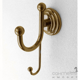 Гачок подвійний Pacini & Saccardi Rome 30055/B бронза
