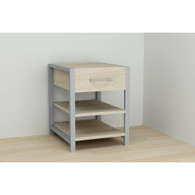 Тумба Ferrum-decor Вивьен 1/2 50x41x40 см Дуб Сонома (XK00088)