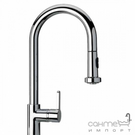 Змішувач для кухні з висувною лійкою Schock Aquaalto Plus хром