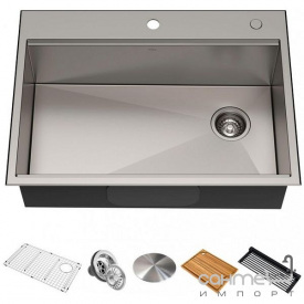 Кухонна мийка Kraus Kore KWT310-30 762х559 нержавіюча сталь
