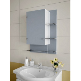 Шкаф зеркальный Garnitur.plus в ванную без подсветки 100Z (DP-V-200220)