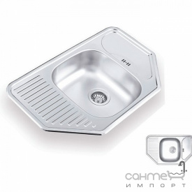 Кухонная мойка Ukinox Comfort 777.488 GT/GW 6K L декор