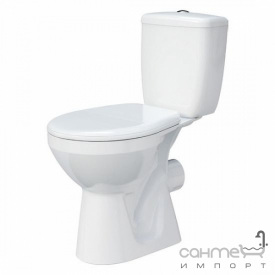 Унітаз-компакт Cersanit Mito Grey 010 боковий підвід, горизонтальний злив, сидіння поліпропілен