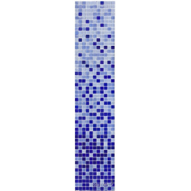 Китайская мозаика 104686 голубая растяжка 7 листов