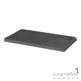 Плитка Paradyz Semir Grafit parapetowa gladka (короткий)