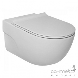 Унітаз підвісний безободковый Roca Meridian Rectangular A34H240000 з сидінням