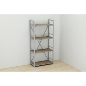 Этажерка Ferrum-decor Конект 120x60x28 см Дуб сонома (XK00215)