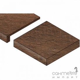 Ступінь кутова 22,5x22,5 Atlas Concorde Axi Scalino Angolare DX Dark Oak Темно-Коричнева
